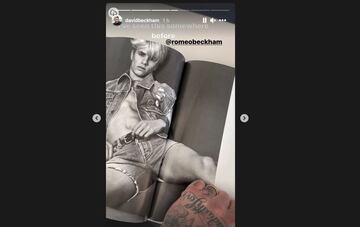 Beckham se 'mofa' de su hijo Romeo tras su primera portada en 'Vogue'