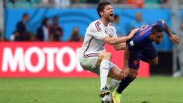 Xabi Alonso: "Ha sido un palo. El 1-1 nos hizo mucho daño"