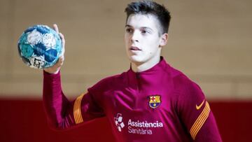Domen Makuc, baja en el Barça por su positivo en COVID-19