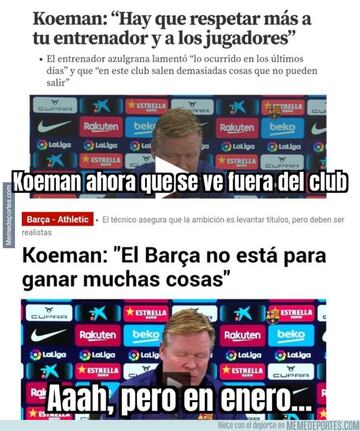 Los mejores memes de la última jornada de LaLiga