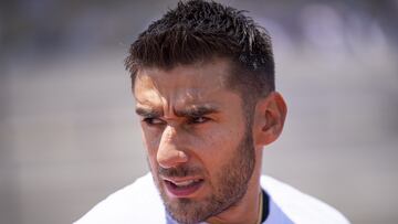 Eduardo Salvio of Pumas during the game Pumas UNAM vs Toluca, corresponding to Round 15 of the Torneo Clausura 2023 of the Liga BBVA MX, at Olimpico Universitario Stadium, on April 16, 2023.
<br><br>
Eduardo Salvio de Pumas durante el partido Pumas UNAM vs Toluca, Correspondiente a la Jornada 15 del Torneo Clausura 2023 de la Liga BBVA MX, en el Estadio Olimpico Universitario, el 16 de Abril de 2023.
