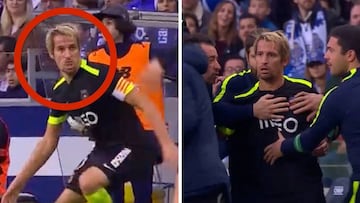 El día de furia de Coentrao: ¡entre seis evitaron la pelea!