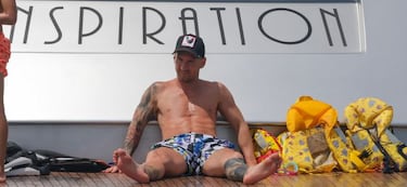 Messi busca 'inspiration' en las aguas de Ibiza
