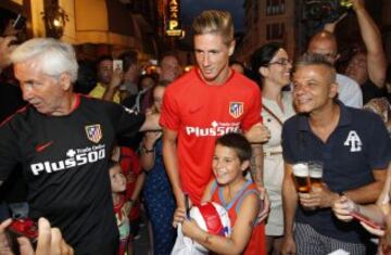 Las imágenes de la cena del Atleti