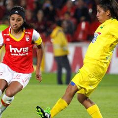 Huila 1-2 Santa Fe: Las 'Leonas' sacan ventaja en la final