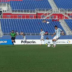 Argentina derrota a Haití antes de viajar a México