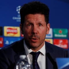 Simeone: "Solo podemos ganar para esperar que algo suceda"