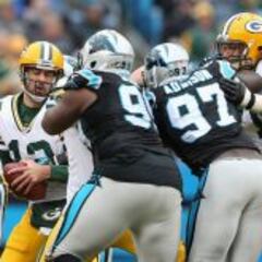 La offensive line hace tambalearse a Green Bay