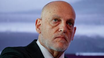 El presidente de LaLiga, Javier Tebas.