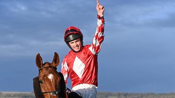 El jockey irlandés Michael O'Sullivan.