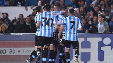 Racing sacó un triunfazo desde atrás ante Central y acecha la punta del campeonato