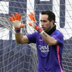 Bravo: "El portero de Barcelona no puede relajarse nunca"