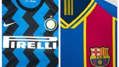 Las camisetas que usarían los grandes de Europa en la 20-21