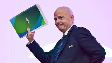 Niños de África dedican baile a Gianni Infantino