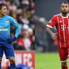 Alexis y Vidal son los mejores de la Premier y la Bundesliga