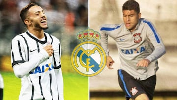 El Madrid sigue a los brasileños Léo Santos y Matheus Pereira