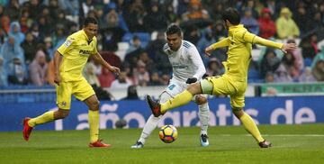 Casemiro con el balón. 