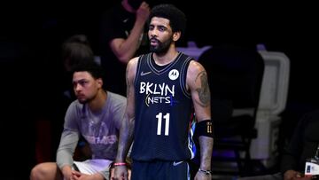 Kyrie Irving, en un partido de Brooklyn Nets.