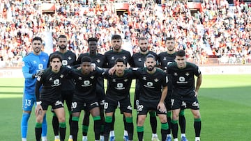 El once del Betis.