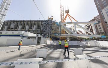 Real Madrid: Remodelling work on the Santiago Bernabéu stadium advancing