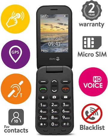 Doro 6040, un feature phone sin Internet