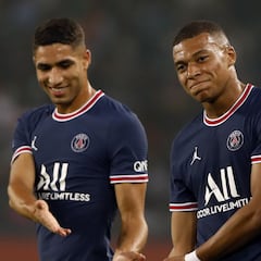 Achraf ‘convence’ a Mbappé