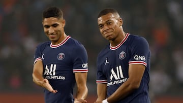 Achraf ‘convence’ a Mbappé