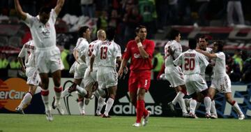 A la final de 2005 se le conoce como el Milagro de Estambul, ya que hasta el minuto 53' Milan ganaba por 3 a 0, los de Anfield se repusieron y empataron el marcador, por lo que se fueron a tanda de penales y ahí Liverpool ganó por 3 a 2.