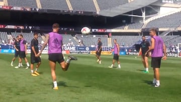 Y Chicago se rindió a Ramos por esta jugada en el entreno