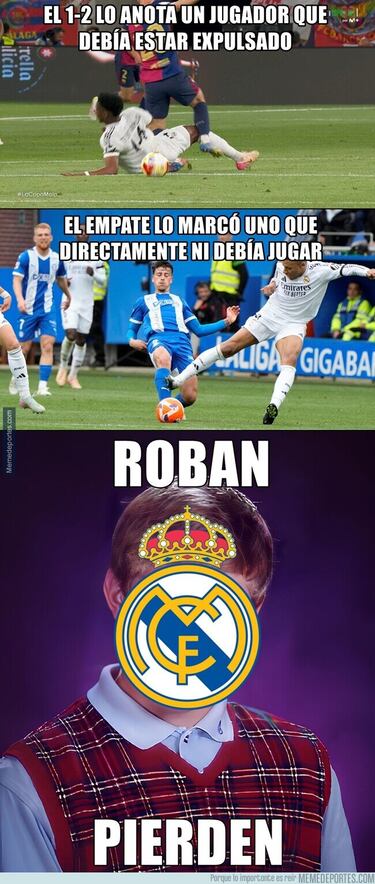 Los mejores memes de la final de la Copa del Rey