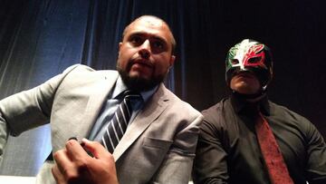Texano Jr., durante el evento Robles Patrón Promotions