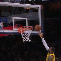 La canasta con la que LeBron ya es el tercer máximo anotador de la historia NBA
