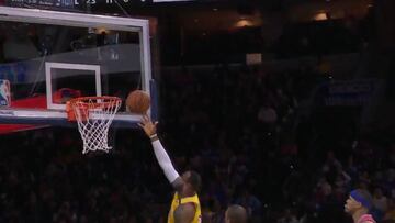 La canasta con la que LeBron ya es el tercer máximo anotador de la historia NBA