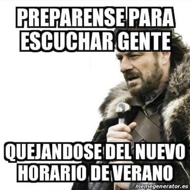 Los memes más graciosos sobre el cambio de hora