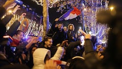 France celebrates spot in World Cup final