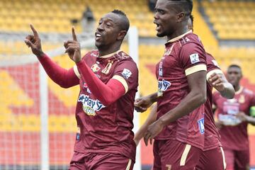 Con un doblete de Juan Fernando Caicedo, el equipo de Ibagué le dio la vuelta al marcador para el 2-1 final. Consiguió su tercera estrella del fútbol colombiano.