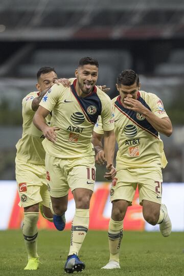 Es el defensa goleador del América. El paraguayo es el jugador de las Águilas que tiene más anotaciones en el presente certamen, con seis dianas además de su gran labor a la defensiva que es su prioridad.