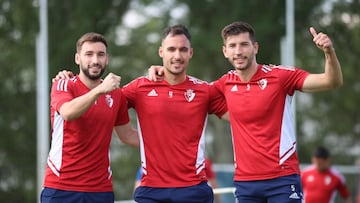 Moncayola, Unai García y David García en Tajonar.