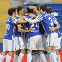 Resumen Real Sociedad 2 - Alavés 1: Anoeta respira tranquila