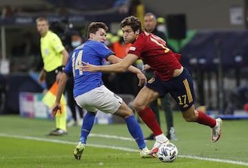 Federico Chiesa y Marcos Alonso.