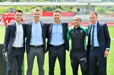 Despedida de Óscar de Marcos.