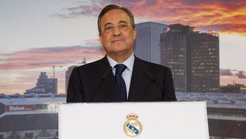 Florentino: "Tenemos una plantilla muy difícil de mejorar"