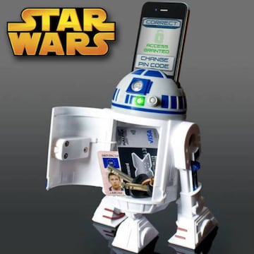 Caja fuerte R2-D2 con cerradura smartphone