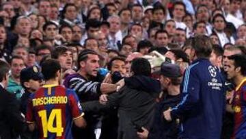 <b>TÁNGANA. </b>Pinto se enfrentó a Chendo en la ida de la semifinal.