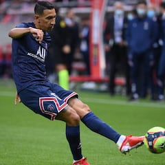 Di María, lesionado a nueve días del partido ante el Real Madrid