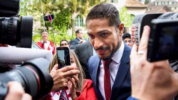 El futbolista peruano Paolo Guerrero. 