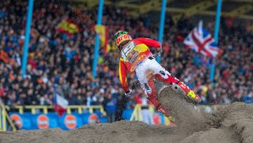 Jorge Prado se estrena con podio en su debut oficial en MXGP