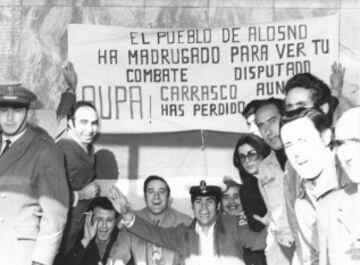 Alosno, el pueblo natal de Pedro Carrasco, fue el fan n¨²mero uno.