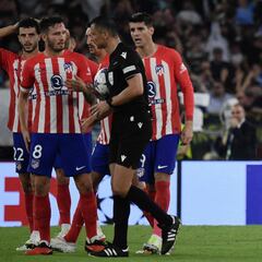 Los preocupantes datos de la delantera colchonera frente al Real Madrid