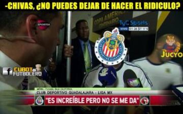 América y Chivas, goleados en la J3 y en los memes